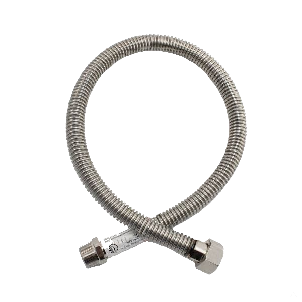 Гибкая подводка для котла 1 дюйм (Ду25) 80см г-ш