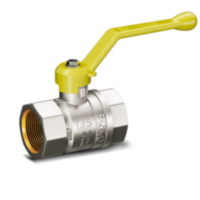 Шаровой кран латунный LD Pride 47.15.В-В.Р (Газ) ДУ15 Ру40 г/г