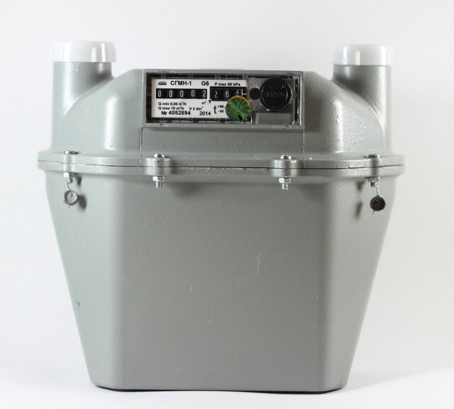 Счётчик газовый СГД-3Т-1И-2 G4 правый