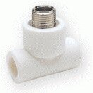 Тройник PPRC с НР 25х1/2 MeerPlast