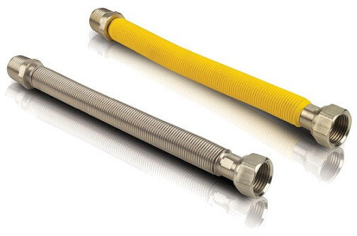 Подводка для газа сильфонная 1/2 г/ш  120 см